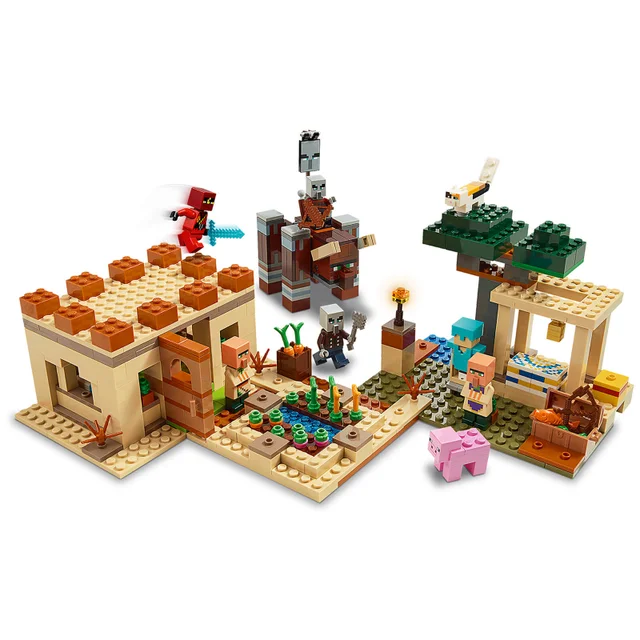 LEGO Minecraft: The Illager Raid Building Set (21160)