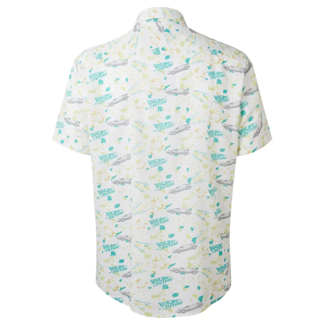 Limited Edition Back to the Future Ditsy Print Shirt - Zavvi Exclusive