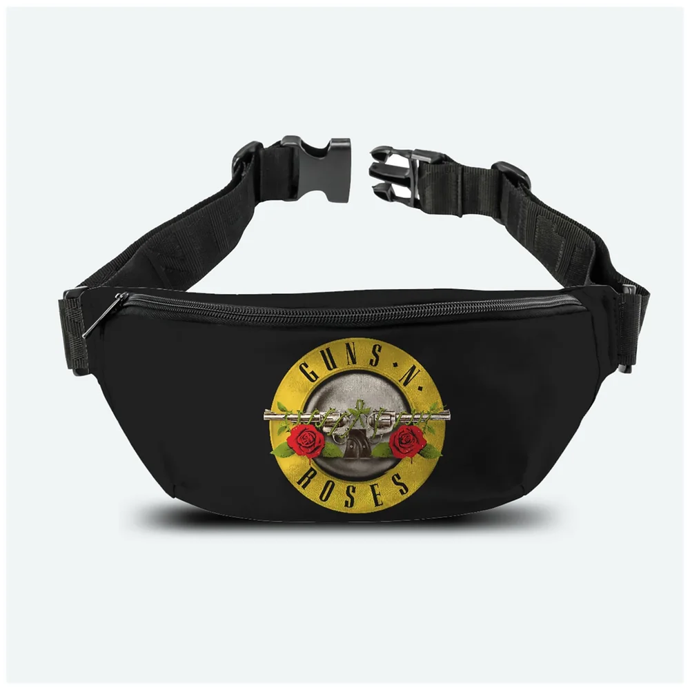 Rocksax Guns 'N' Roses Roses Logo Bum Bag Image 1