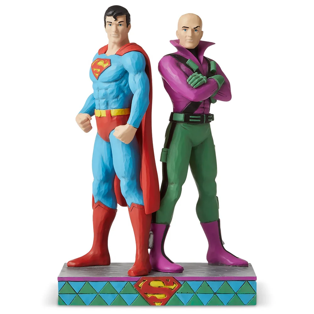 DC Comics by Jim Shore Superman™ vs Lex Luther Figurine 21.5cm Image 1