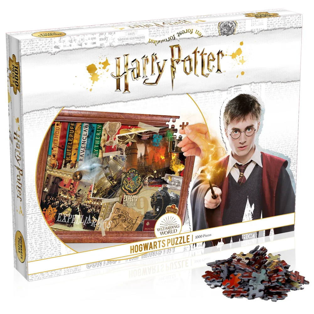 1000 Piece Jigsaw Puzzle - Harry Potter Hogwarts Edition Image 1