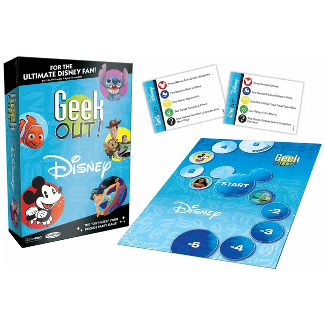 Disney Geek Out! Board Game