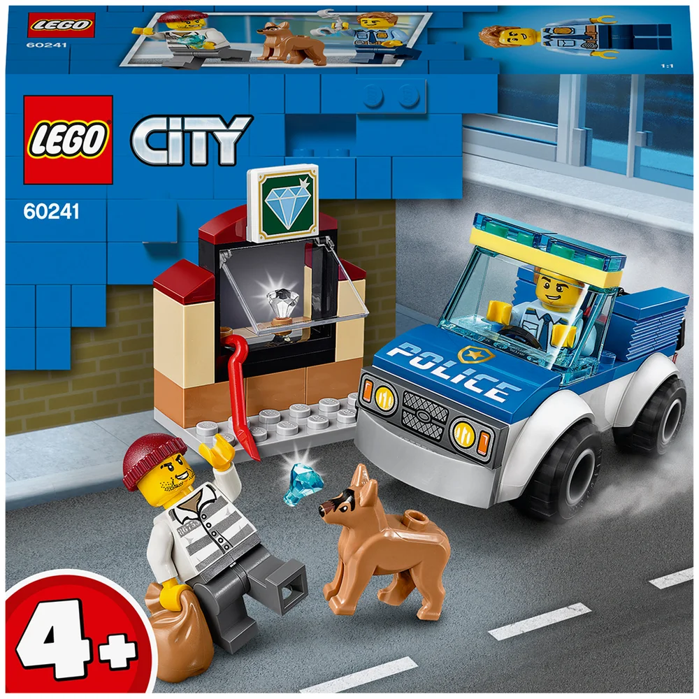 LEGO 4+ City: Police Dog Unit Building Set (60241) Image 1