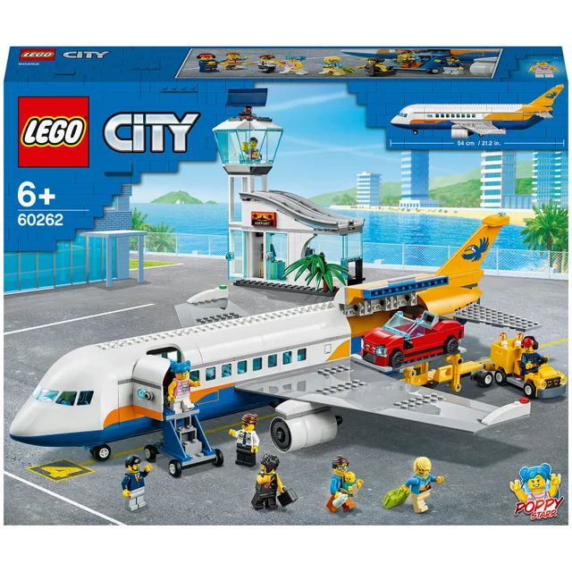 LEGO City: Airport Passenger Airplane & Terminal Toy (60262)