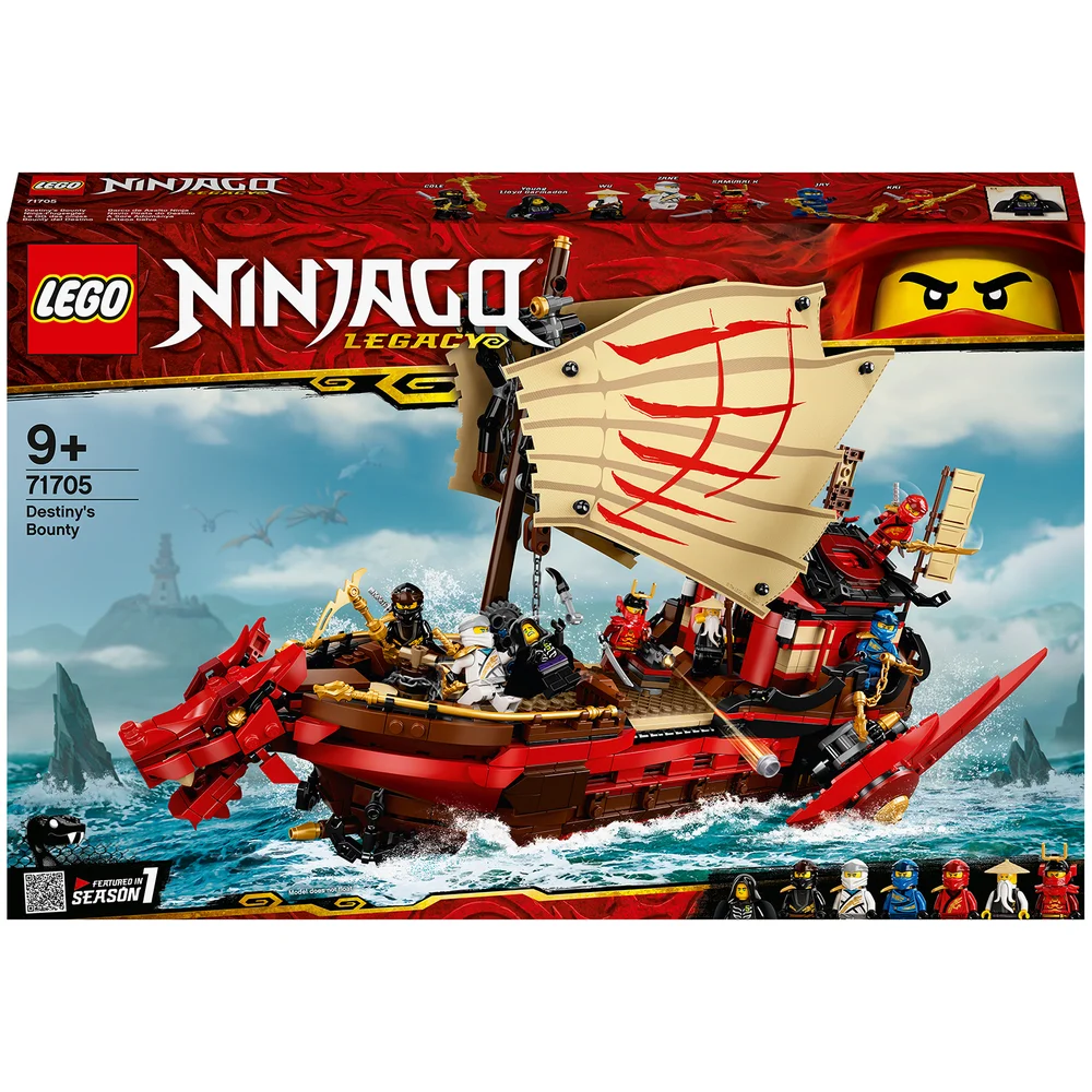 LEGO NINJAGO: Legacy Destiny's Bounty Ship Set (71705) Image 1