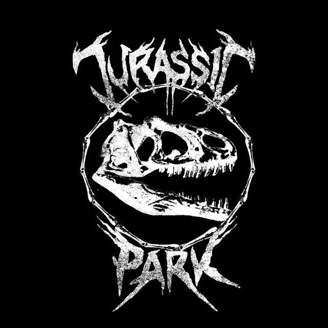 Jurassic Park Bones Rex Unisex T-Shirt - Black