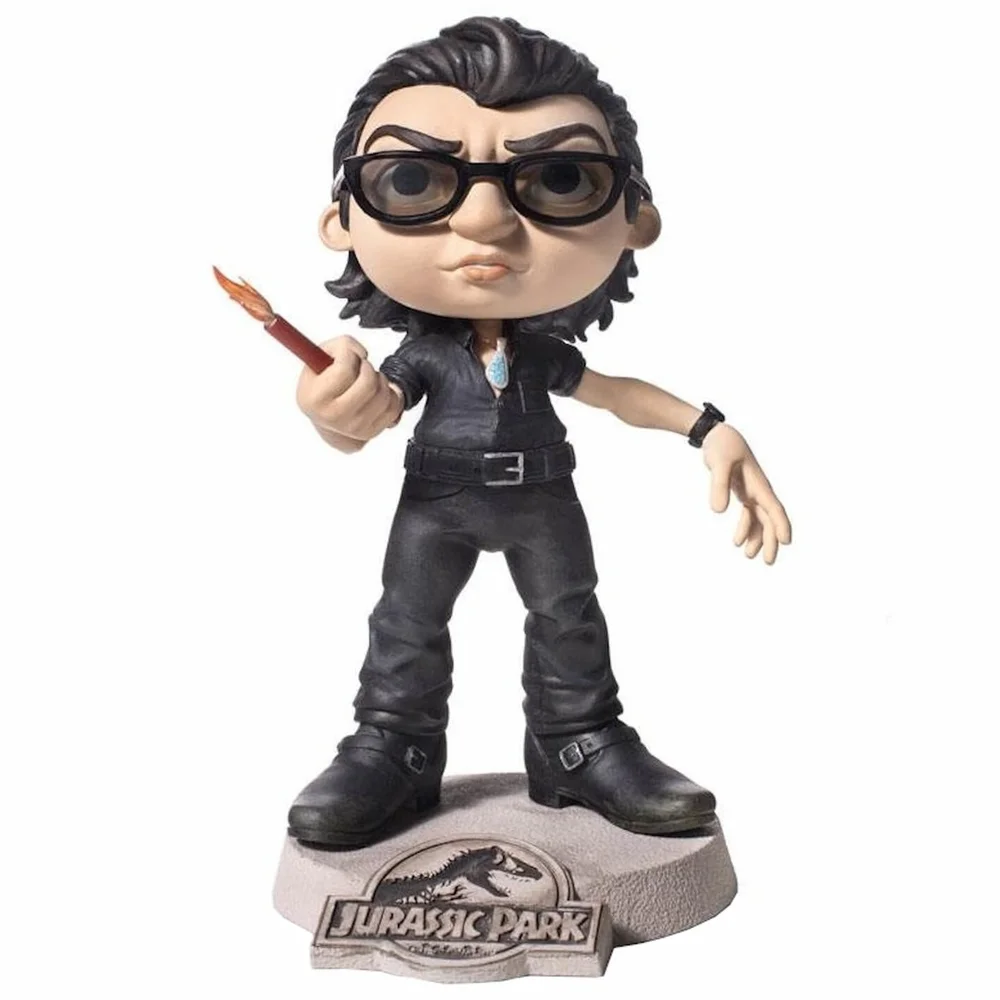 Iron Studios Jurassic Park Mini Co. PVC Figure Ian Malcolm 13 cm Image 1