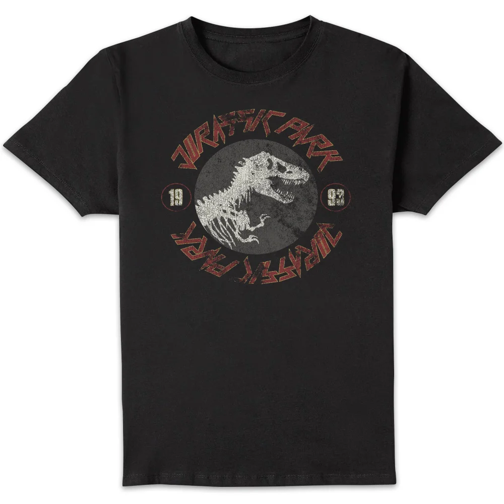 Jurassic Park Classic Twist Men's T-Shirt - Black - S Image 1