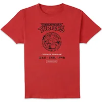 Teenage Mutant Ninja Turtles Totally Tubular Unisex T-Shirt - Red - undefined undefined