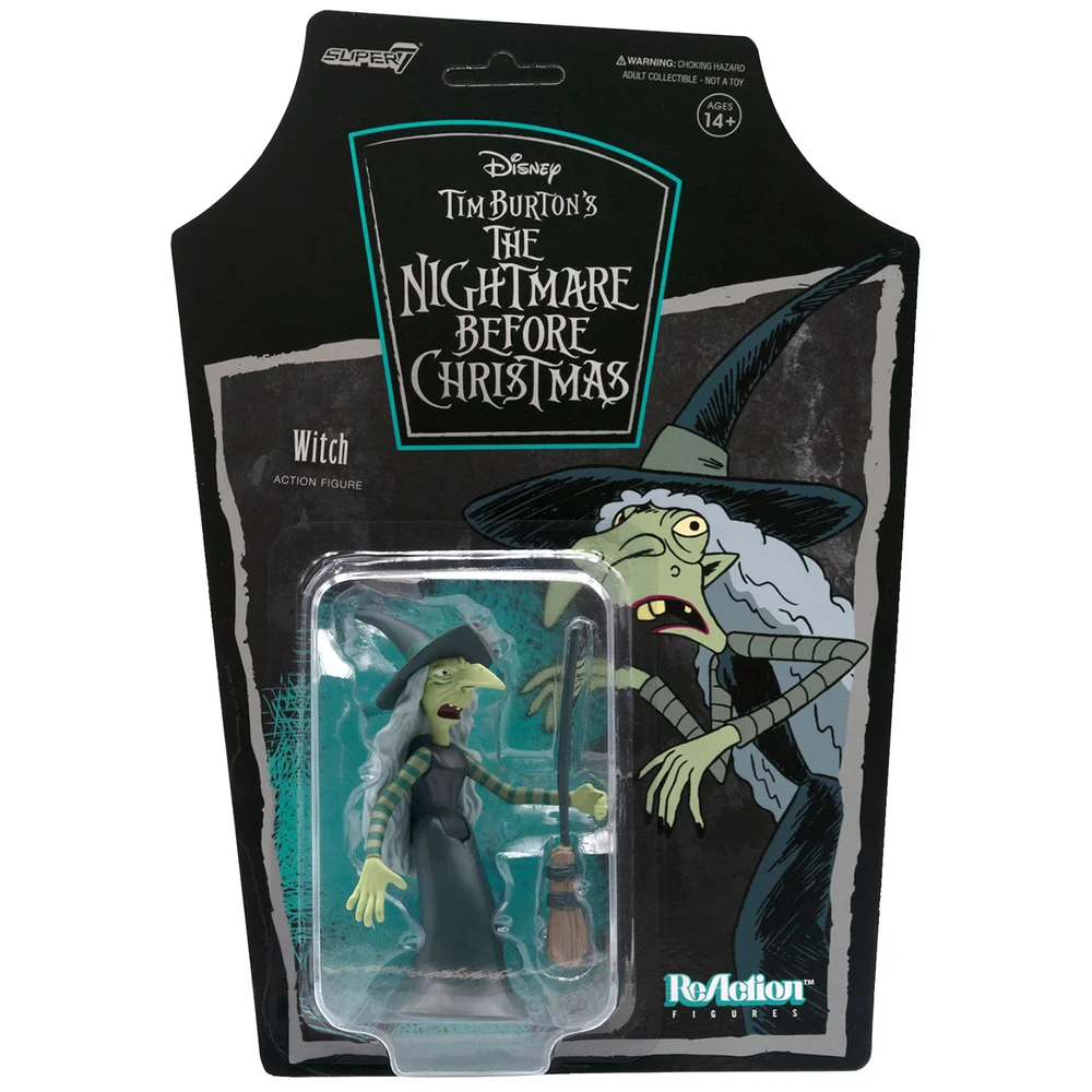 Super7 The Nightmare Before Christmas ReAction Figure - Witch Image 1