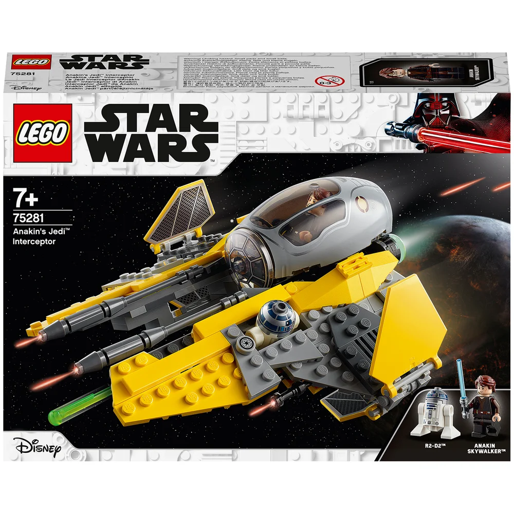 LEGO Star Wars: Anakin's Jedi Interceptor Toy (75281) Image 1