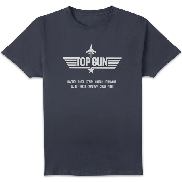 Top Gun Codenames Men's T-Shirt - Navy