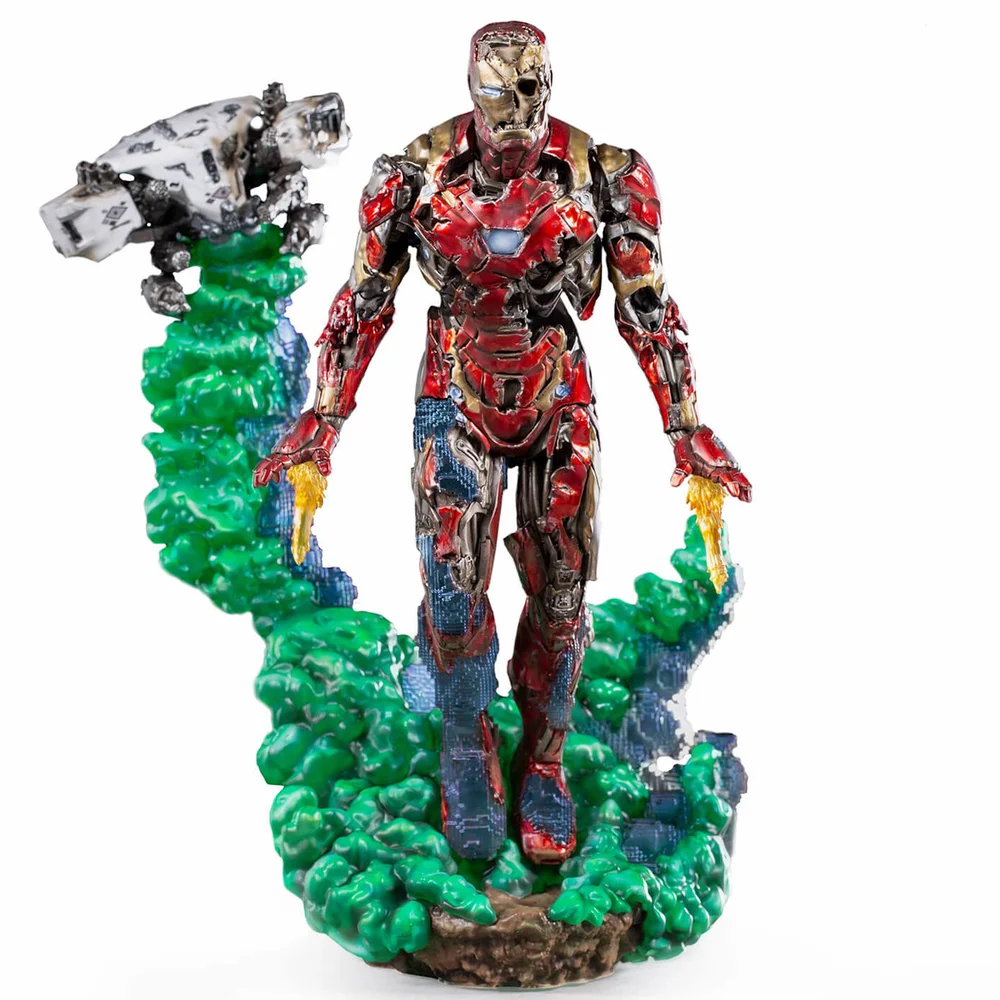 Iron Studios Spider-Man: Far From Home BDS Art Scale Deluxe Statue 1/10 Iron Man Illusion 21 cm Image 1