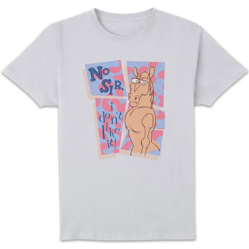Ren & Stimpy No Sir I Don't Like It! Men's T-Shirt - White - S Image 1