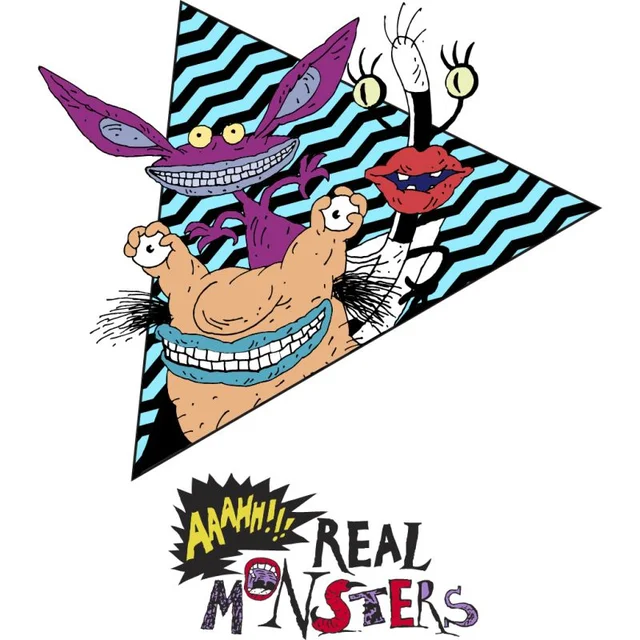 AAAHH Real Monsters Men's T-Shirt - White