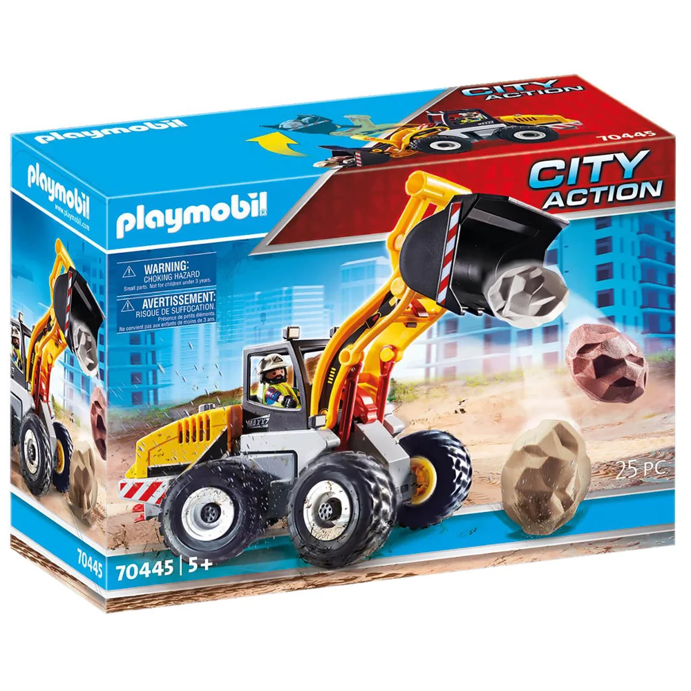 Playmobil City Action Front End Loader (70445) Image 1