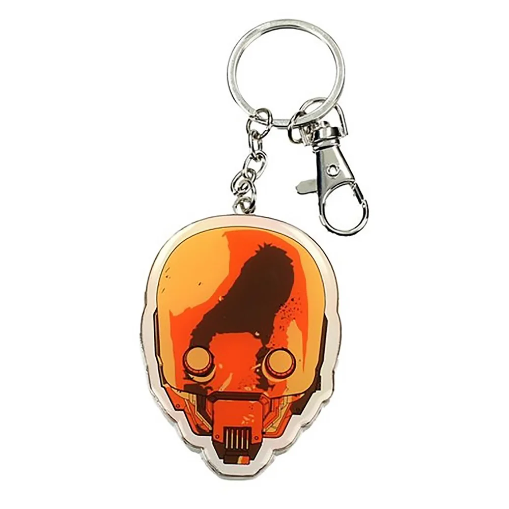 Star Wars Keychain Helmet K 2S0 Metal Rogue One Image 1