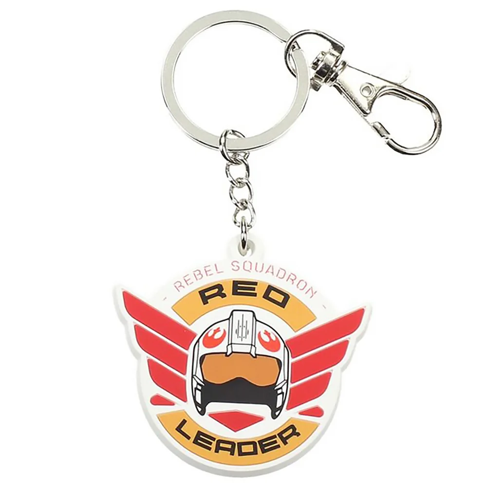 Star Wars Keychain Red Leader Rubber Rogue One Image 1