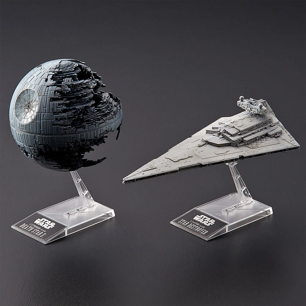 Revell Star Wars Death Star II And Imperial Star Destroyer Plastic Model Set Image 1