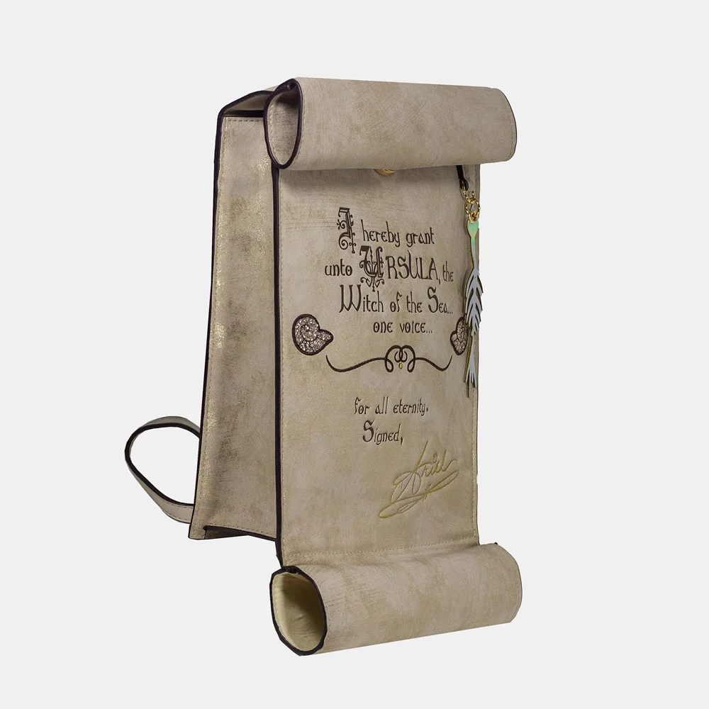 Danielle Nicole Little Mermaid Ursula Scroll Backpack Image 1