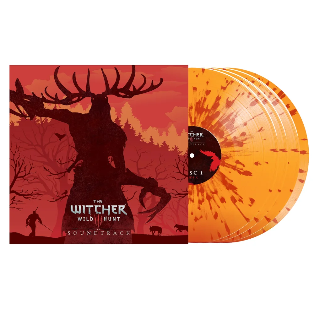 The Witcher 3: Original Game Soundtrack Zavvi Exclusive Colour Vinyl Box Set Image 1