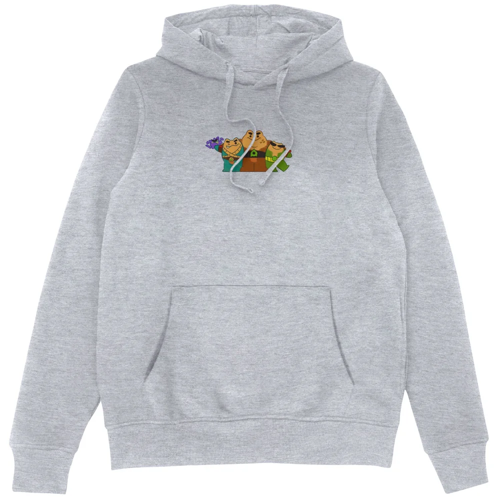 Battletoads Toad Toys Unisex Hoodie - Grey - S - Grey Image 1