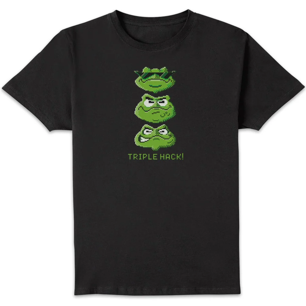 Battletoads Triple Hack! Unisex T-Shirt - Black - S - Black Image 1