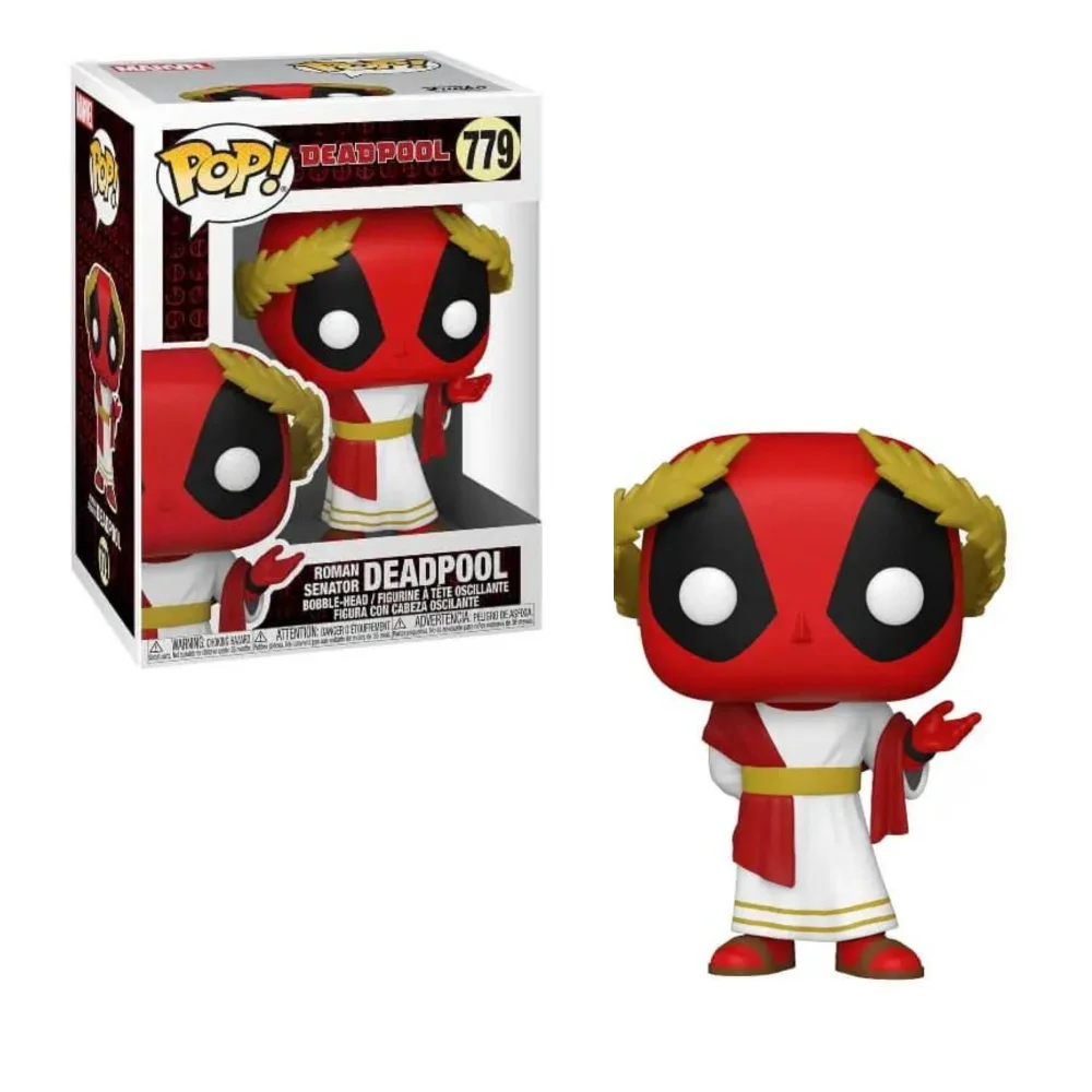 Marvel Deadpool 30th Roman Senator Deadpool Pop! Vinyl Figure Image 1