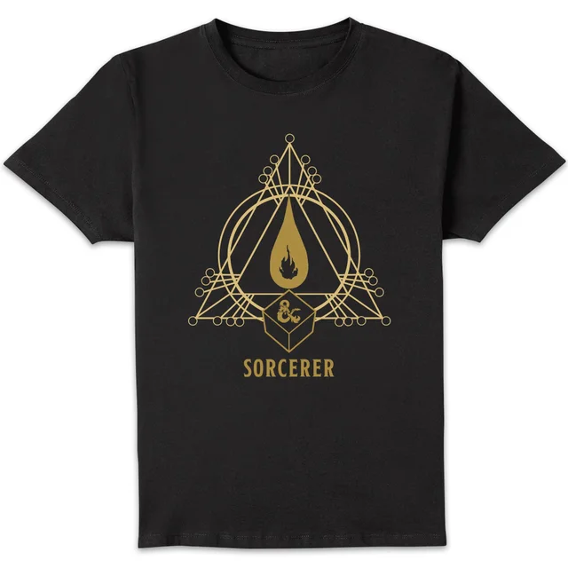 Dungeons & Dragons Sorcerer Men's T-Shirt - Black