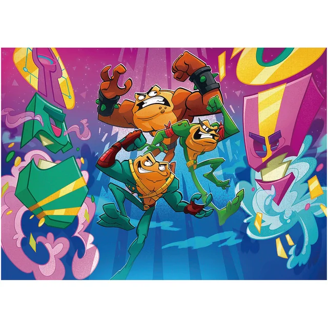 Battle Toads 1000pc Puzzle - Zavvi Exclusive