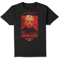 Friday 13th Jason Lives Men's T-Shirt - Black - undefined undefined