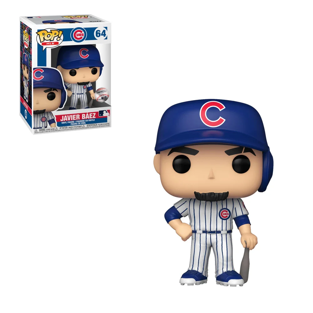 MLB Chicago Cubs Javier Baez Funko Pop! Vinyl Image 1