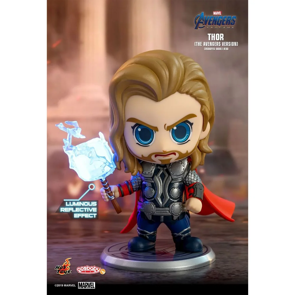 Hot Toys Cosbaby Marvel Avengers: Endgame - Thor (The Avengers Version) Figure Image 1