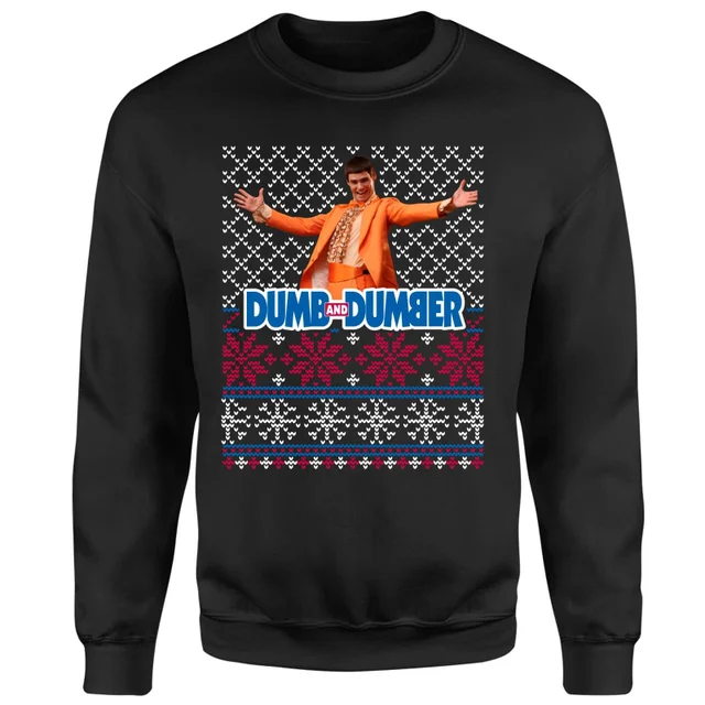 Dumb and Dumber Oh Look Frost! Sweatshirt - Black