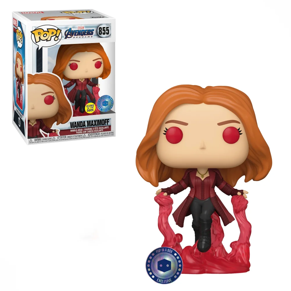 PIAB EXC Avengers: Endgame Wanda Maximoff Funko Pop! Vinyl Image 1
