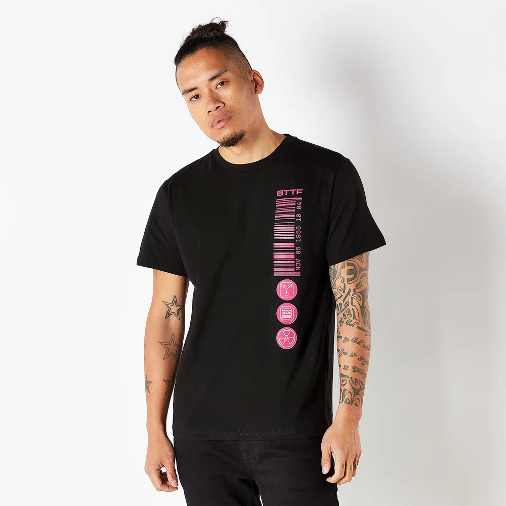 Back To The Future Men's T-Shirt - Black - S Image 1