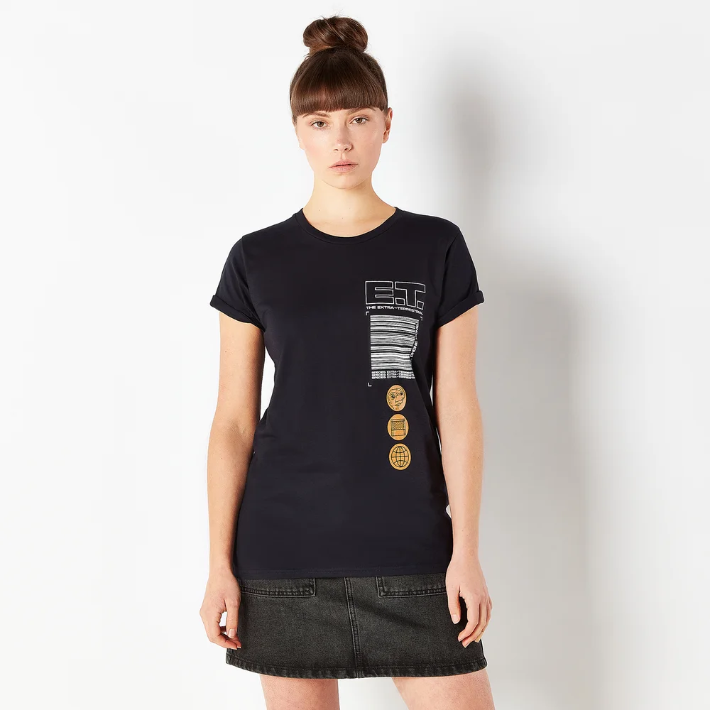 E.T. the Extra-Terrestrial Women's T-Shirt - Navy - XS Image 1