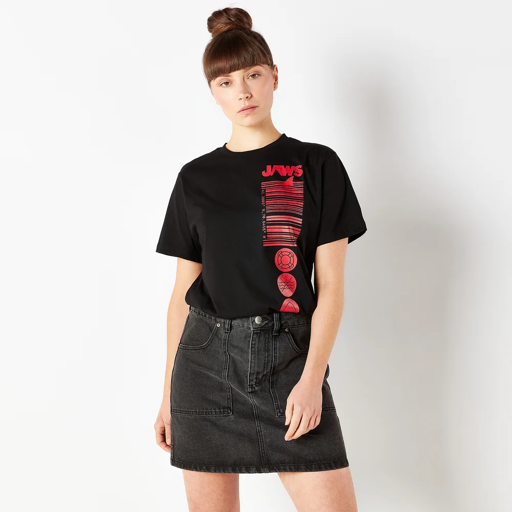 Jaws Women's T-Shirt - Black - XS Image 1