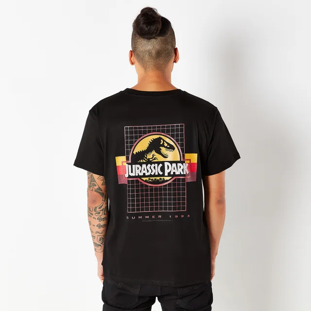 Jurassic Park Men's T-Shirt - Black