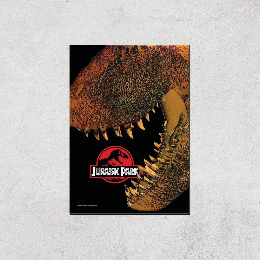 Jurassic Park Giclee Art Print - A4 - Print Only Image 1