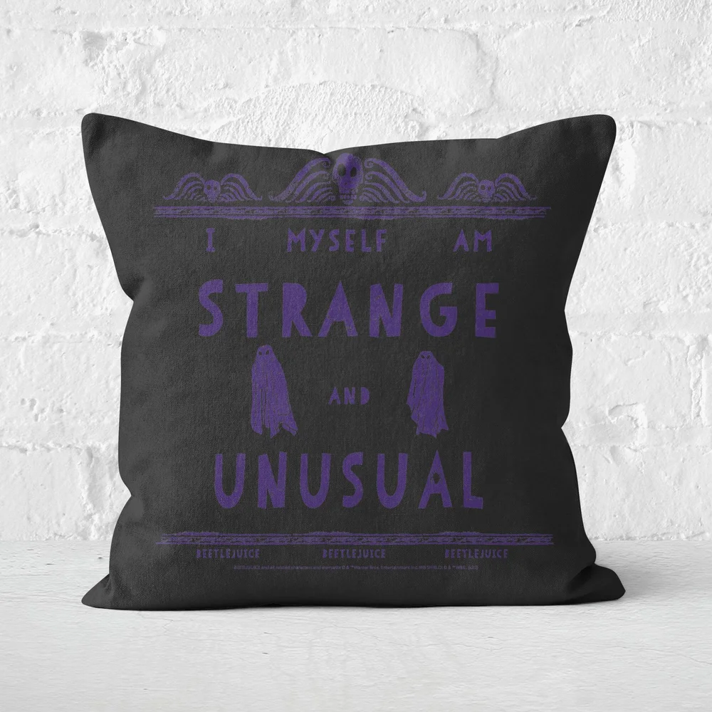 Beetlejuice Cushion Square Cushion - 40x40cm - Soft Touch Image 1