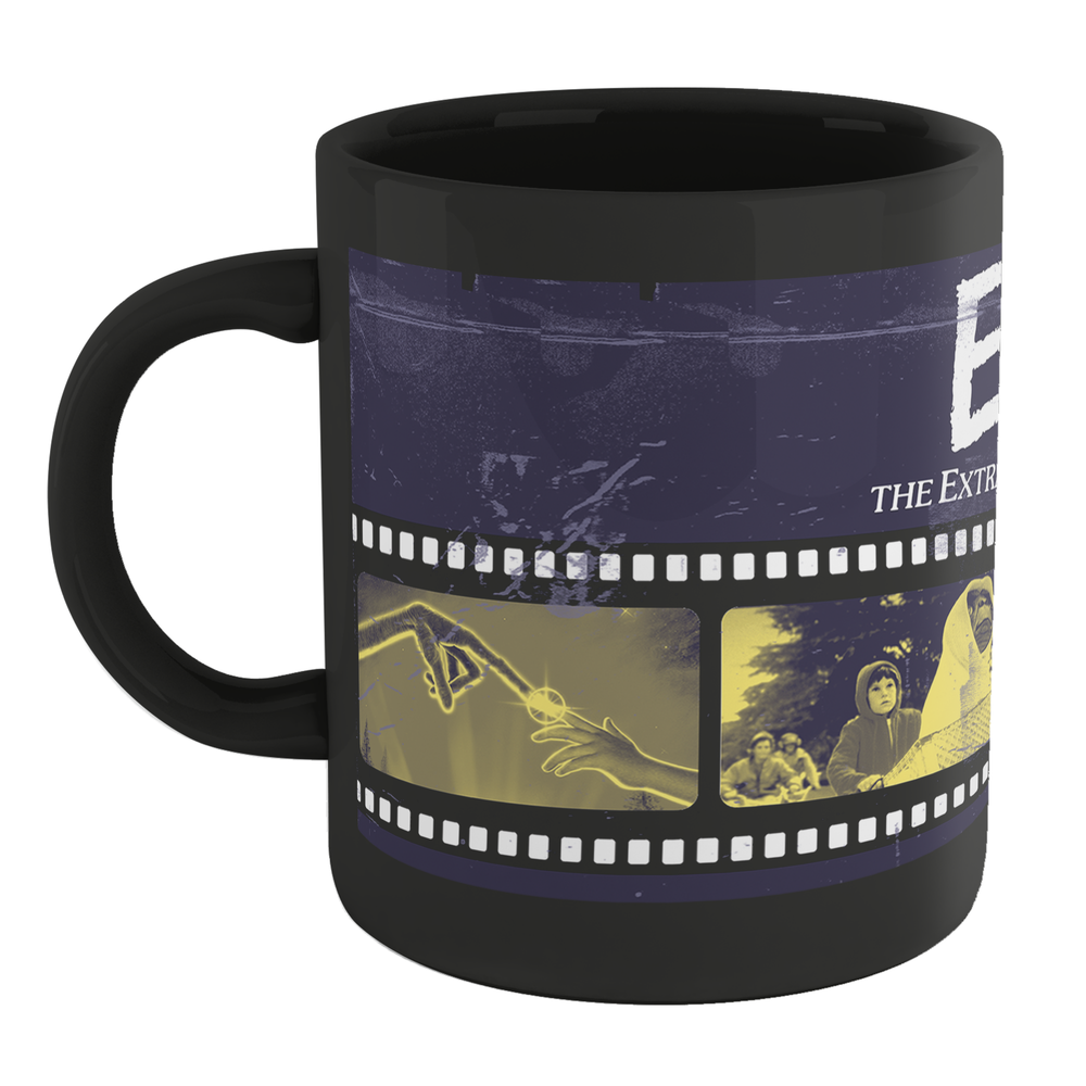 E.T. the Extra-Terrestrial Film Reel Mug - Black Image 1
