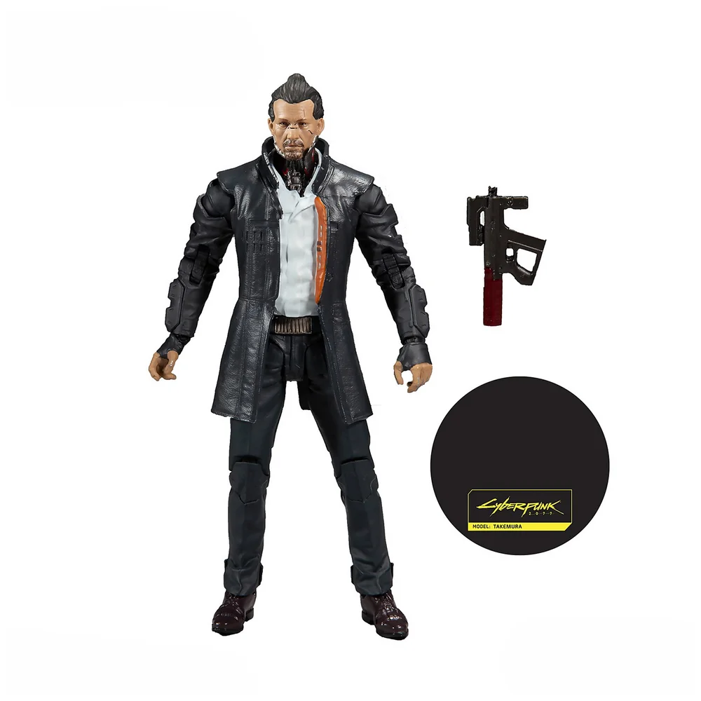 McFarlane Cyberpunk 2077 2 7" Figures - Takemura Action Figure Image 1