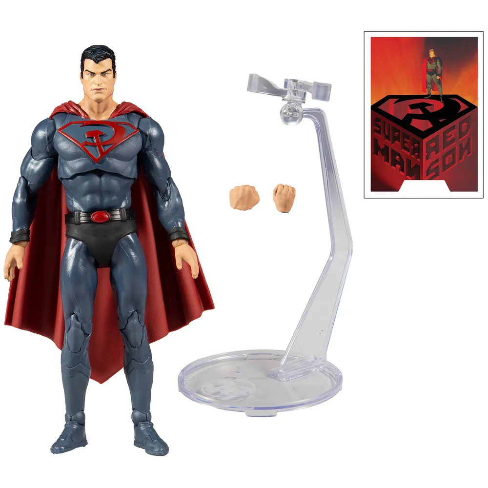 McFarlane DC Multiverse 7" Figures -Red Sun Superman -Variant Action Figure Image 1