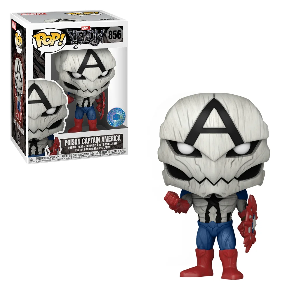 PIAB EXC Marvel Comics Poison Captain America Funko Pop! Vinyl Image 1