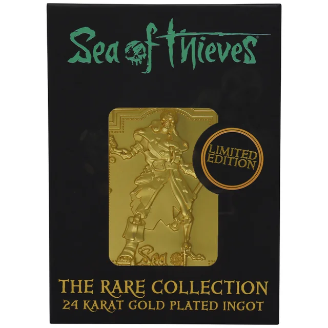 The Rare Collection - Sea of Thieves 24k Gold Plated Ingot - Rare Store Exclusive