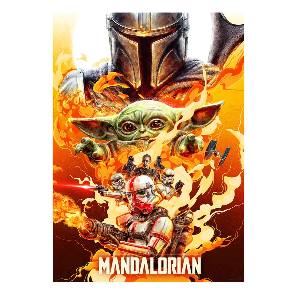 Star Wars The Mandalorian "Redemption" Lithograph by Chris Christodoulou Image 1