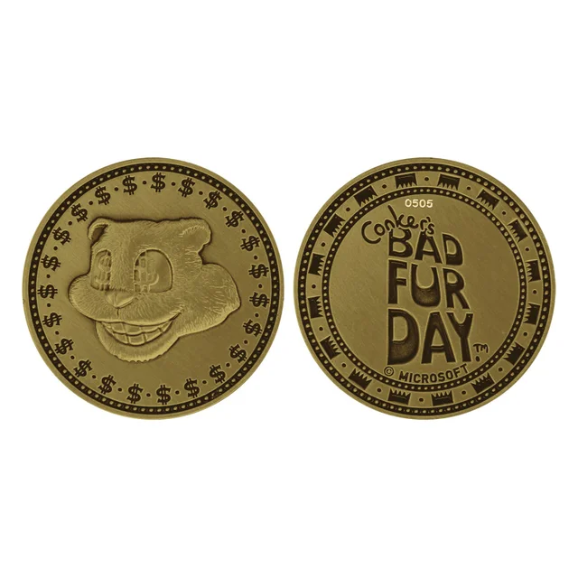 Conkers Collector's Limited Edition Coin (20th Anniversary) - Rare Store Exclusive
