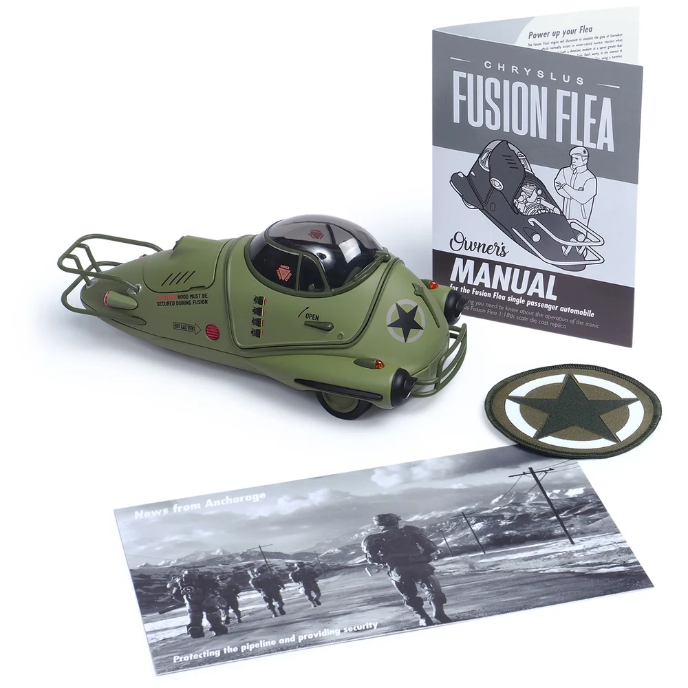 Fallout Limited Edition Die-Cast Military Fusion Flea Replica - Exclusive Image 1