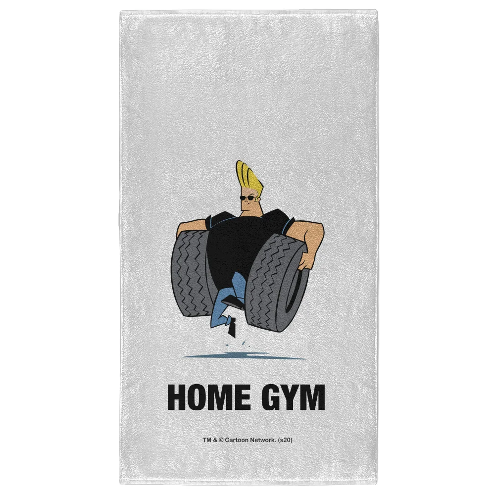 Johnny Bravo Home Gym - Fitness Towel Image 1